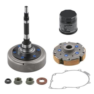 Imagem de ZHENGHE Kit de embreagem úmida com tambor, rolamento unidirecional e filtro de óleo para HiSUN ATV/UTV 500 700, MASSIMO, COLEMAN, BENNCHE (modelos 2008-2018)