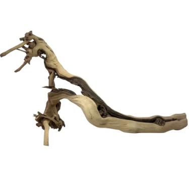 Imagem de Koyal Wholesale Ramo de madeira de videira exótica não tratada de 45,7 cm para répteis, centros de mesa de casamento e decoração de mesa rústica faça você mesmo galho de videira jateado