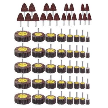 Imagem de Lixadeira abrasiva com aba Rocaris 80 Grit, pacote com 60