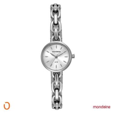 Imagem de Relógio Mondaine Feminino 32589L0MVNM2 Aço Prata 23mm