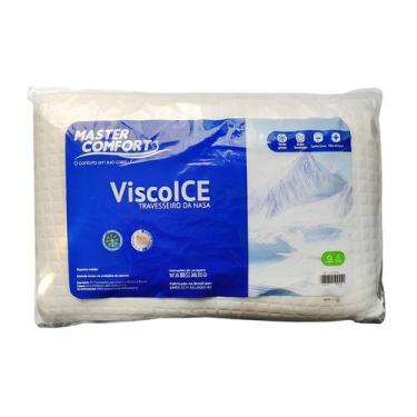 Imagem de Travesseiro Antialérgico Viscoelástico Nasa Ice Refrescante 50x70x13cm