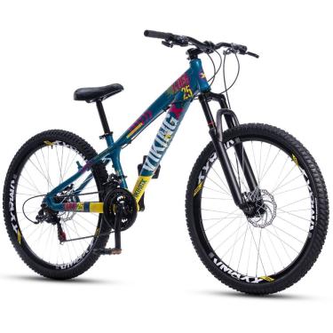 Imagem de Bicicleta Bike Vikingx Freeride Tuff 25 Vmaxx Aro 26 Cores Mountain Freio a Disco