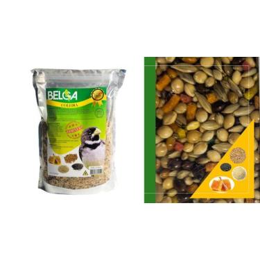 Imagem de 1 Ração Mistura para Pássaros / Passarinho Coleiras Torneio Coleirinha