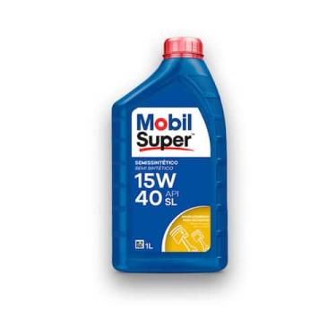 Imagem de Óleo Para Motor Carro 15w40 Semi Sintético Mobil Super 1l