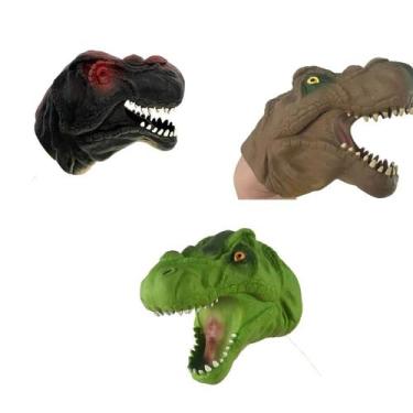 Imagem de Fantoche de mão dinossauro sortido - zoop toys zp00773