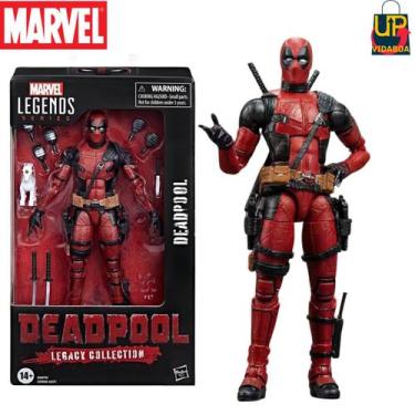 Imagem de Boneco Marvel - DeadPool c/ Unicornio 14cm Articulado com acessorios A