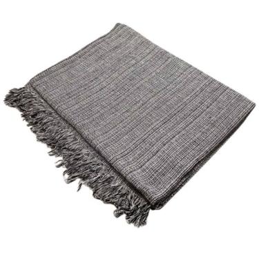 Imagem de Manta Para Sofá Gigante Super King 3,00x1,80 Capa De Sofa Grande 2 E 3 Lugares De Luxo Cama Preto Mesclado