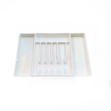 Imagem de Organizador Porta Talheres Gaveta Para Cozinha Com Extensor