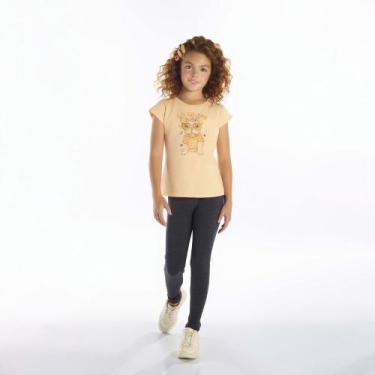 Imagem de Legging Infantil Menina - Preto - 50717-876 - Pulla Bulla, 4, Preto, M