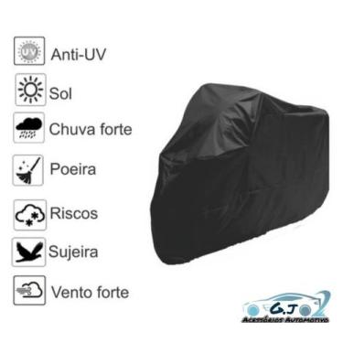 Imagem de capa de cobrir moto proteção sol chuva impermeável VIRAGO 250 - couro