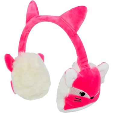Imagem de Protetores de ouvido macios Squishmallows Fifi, aquecedor de orelhas de inverno para meninas com orelhas 3D, rosa, tamanho único, rosa, tamanho nico