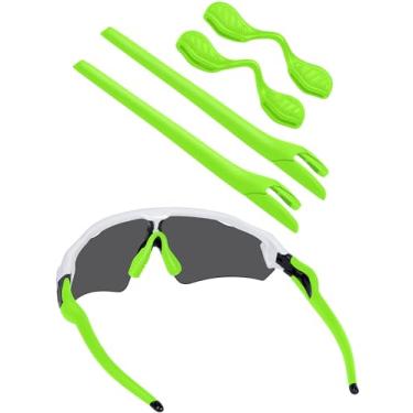 Imagem de BLAZERBUCK Kits de meias de reposição para óculos de sol Oakley Radar EV Series - Verde