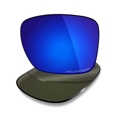 Imagem de Mryok Lentes de reposição para óculos de sol Costa Del Mar Mainsail, HD Polarized, proteção UV, resistente a impactos e ajuste perfeito, Espelhado azul escuro, One Size