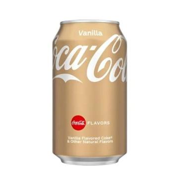 Imagem de Refrigerante Coca Cola Vanilla Baunilha Lata 330ml - Coca-Cola