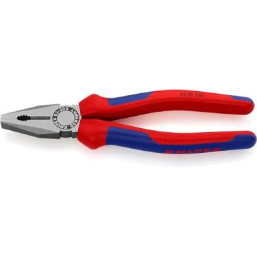 Imagem de Knipex Alicate de combinação 03 02 200 20 cm com cabo macio