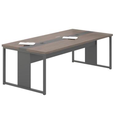 Imagem de Mesa De Reunião Escritório 4 Lugares Sintra Freijó Preto