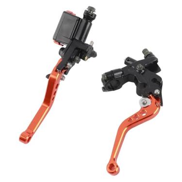 Imagem de Generic Embreagem de Freio de Motocicleta Universal Precisa Adequada para Alavancas de Reservatório de Cilindro Mestre Kit de Alta Durabilidade para a Maioria das Motocicletas Com Guiador de 7/8