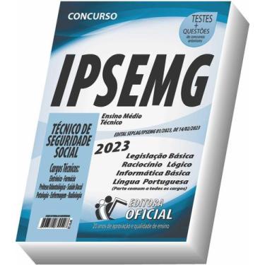 Imagem de Apostila Ipsemg Técnico De Seguridade Social Cargos Técnicos - Curso o