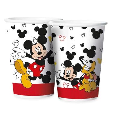 Imagem de Copo De Papel Mickey Mouse - 180ml - 12 Unidades