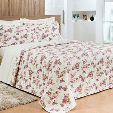 Imagem de Cobre Leito Casal 200 Fios 3 Peças Verona 138x188cm