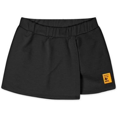 Imagem de Short-Saia Moletom Com Aroma Infantil Feminino Marisol Short-Saia Com 