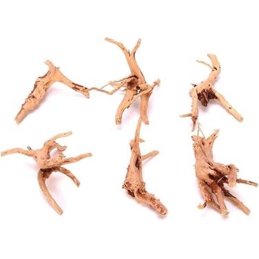 Imagem de 1 peça de aquário natural marrom ramos de madeira tronco de aquário de madeira flutuante árvore de peixes decoração tronco de plantas, decoração de aquário, ornamentos temáticos, decoração de aquário