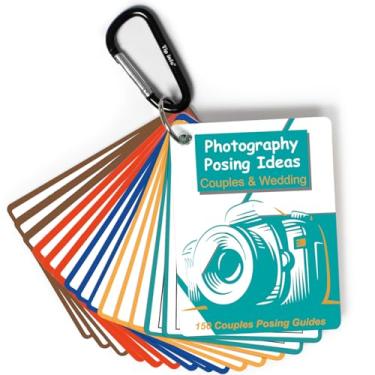 Imagem de Acessórios de fotografia 150 ideias de poses, presentes de fotógrafo, acessórios de câmera digital para equipamentos essenciais de fotografia para Canon Nikon Sony, cartões de referência rápida, guias