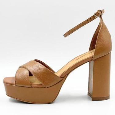 Imagem de Sandália Bottero Casual em Couro Feminina-Feminino