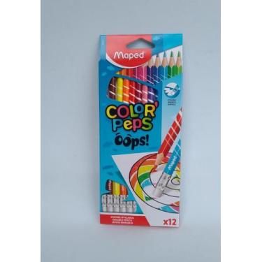 Imagem de Lápis De Cor 12 Cores Apagável Maped