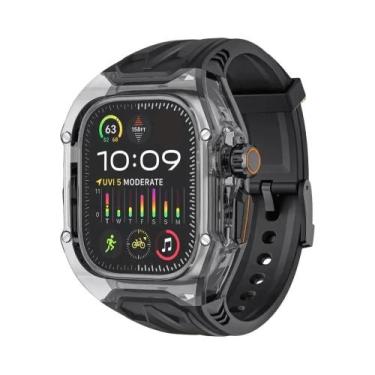 Imagem de Capa Protetora Transparente Com Alça De TPU Para Apple Watch Ultra 9 S