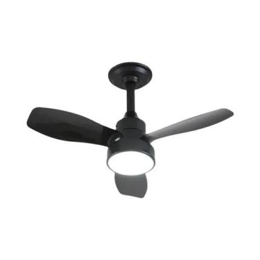 Imagem de Ventilador De Teto Moderno De 24 Polegadas Com Luzes Controle Remoto D
