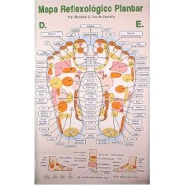 Imagem de Mapa Reflexologia Plantar  - Lautz