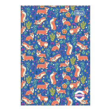 Imagem de Caderno Brochura Capa Dura Pequeno 1/4 Pepper 80 Folhas Tilibra Estampa 2