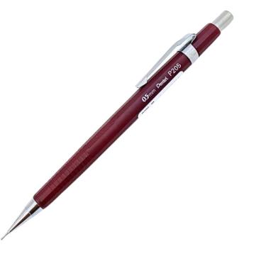 Imagem de Lapiseira Com Borracha Grafite 0.5mm Hi-polymer Sharp Pentel Marrom