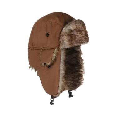 Imagem de Chapéu Unissex De Inverno Com Protetor De Orelhas De Pele, Estilo Usha