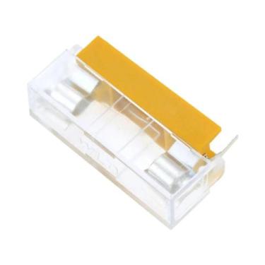 Imagem de Suporte De Fusível De Vidro Transparente 5x20mm 6x30mm 250V 5pcs Bloco