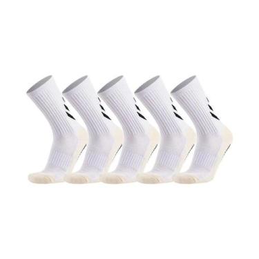 Imagem de Meias Antiderrapantes Unissex (5 Pares) Para Futebol, Rugby, Basquete,