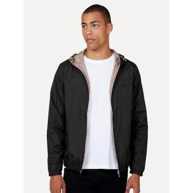 Imagem de Jaqueta Dudalina Masculina Nylon Hoodie Corta Vento Color Preta-Masculino