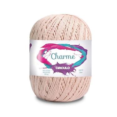 Imagem de Fio Linha Charme 396m e 150g Ideal p/Crochê e Tricô Marca Círculo (7563 - CHANTILLY)