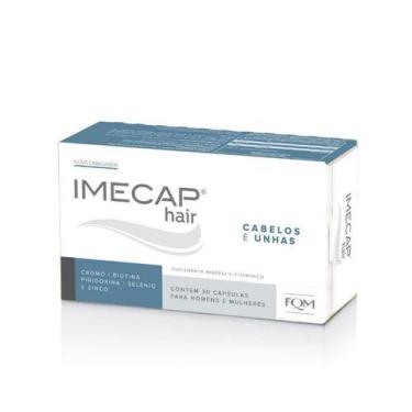 Imagem de Imecap Hair Com 30 Cápsulas Cabelos E Unhas Biotina e Vitaminas Origin