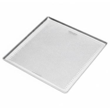 Imagem de Bandeja de Alumínio Baronesa 35x35 Plana Perfurada