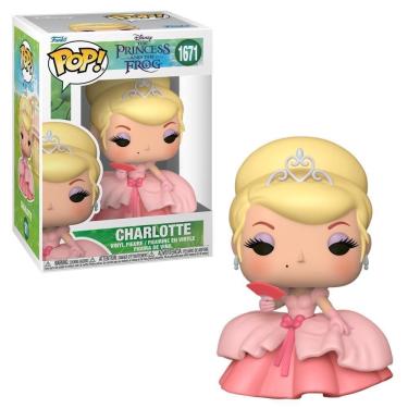 Imagem de Boneco Funko Pop Disney A Princesa E O Sapo Charlotte