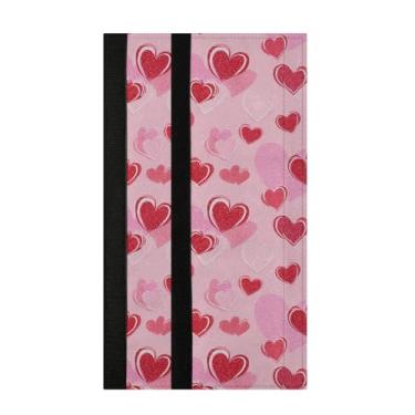 Imagem de Corações Dia dos Namorados Tampas de Porta de Geladeira Padrão Estrelas Amor Romântico Utensílios de Cozinha Luvas Alças Conjunto de 2 Antiderrapantes Frigoríficos Microondas Lava-Louças Protetor de Pano de Porta