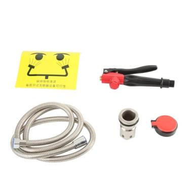 Imagem de Estink Estação de Lavagem de Olhos Montada Em Torneira, Borrifador de Lavagem de Olhos de Emergência Com Interface DN15, Filtragem Em 2 Camadas para Laboratório Fábrica Escritório