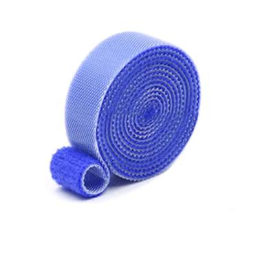 Imagem de Abraçadeiras reutilizáveis, organizador de cabos para eletrônicos, gerenciamento de fios, fone de ouvido e suporte de cabos de computador