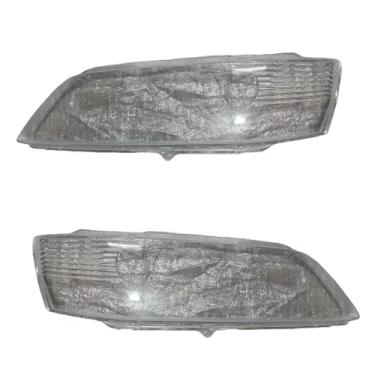 Imagem de Compatível com mitsubishi lancer evo 9 geração 2004-2006 farol capa transparente lente escudo substituir abajur(Left and Right)