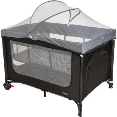 Imagem de Berço Cercado Desmontavel Portatil Kiddo Dreams Preto 20kg
