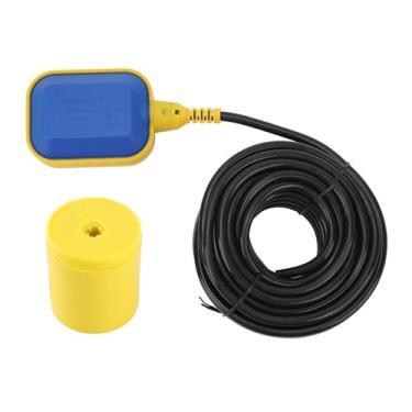 Imagem de Interruptor flutuante Interruptor de nível de água Interruptor flutuante Controle automático de bomba com cabo de 10 metros para piscinas Barris Calhas Material da bomba