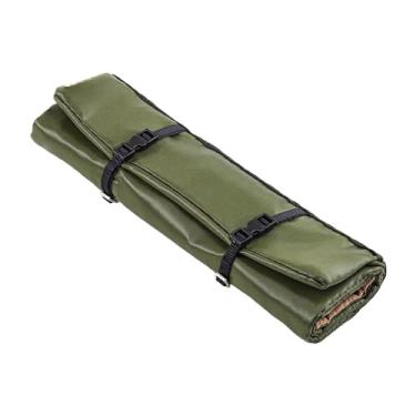 Imagem de Colaxi Saco de dormir para carro RC Crawler, acessório de decoração para interior, item colecionável, artesanato decorativo, simulação para 1/8 SCX10, Verde 31.6x12.6x1cm