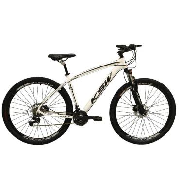 Imagem de Bicicleta Aro 29 KSW XLT Shimano 24v K7 Freio Hidráulico Garfo Suspensão com Trava-Unissex